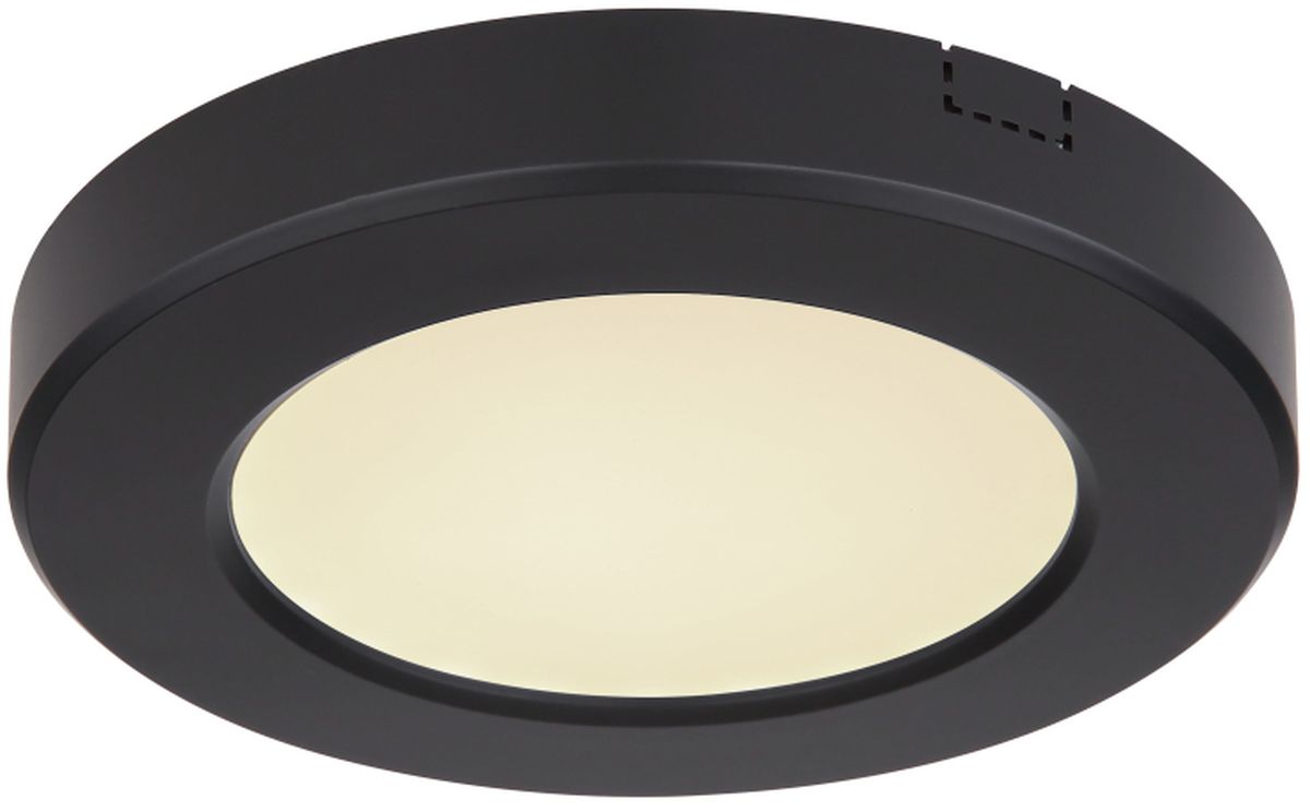 Globo Lighting Lasse Decke 1x6 W weiß-schwarz 12379-6B