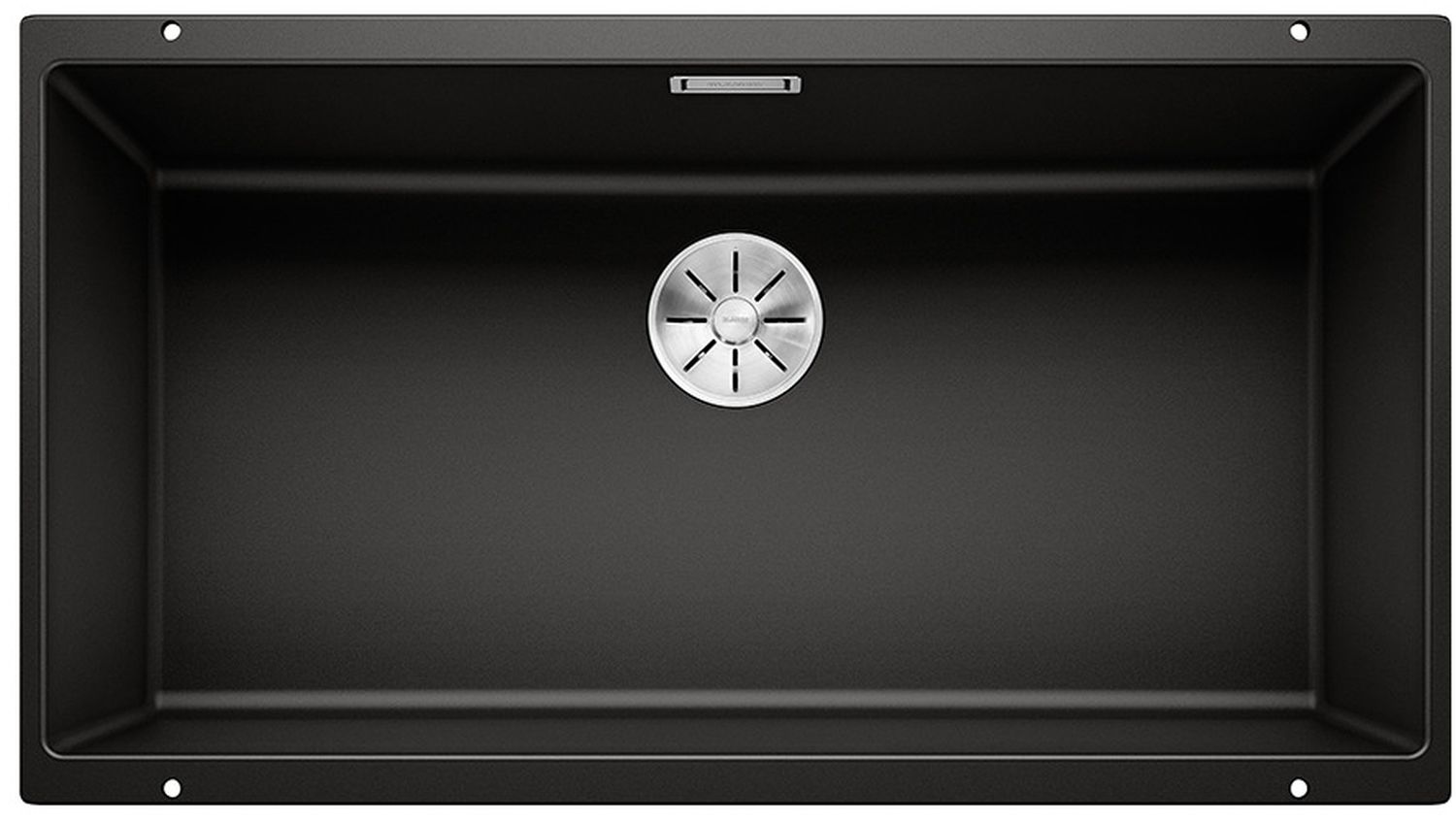 Blanco Subline 800-U Granitspüle 80x40 cm schwarz 526005