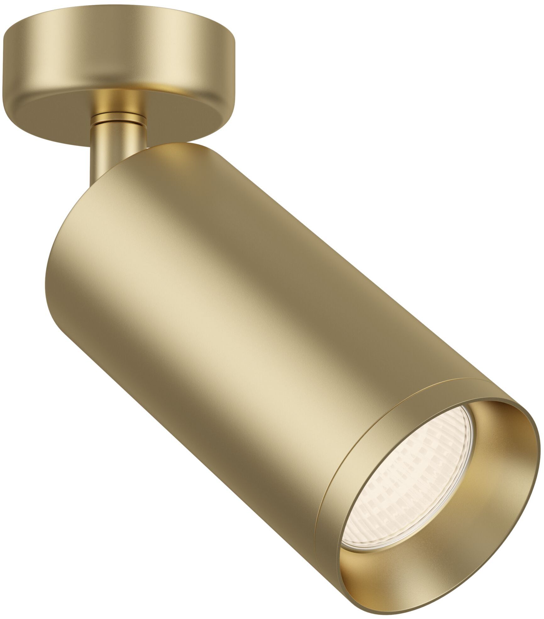 Maytoni Focus Deckenlampe 1x50 W gold C017CW-01MG