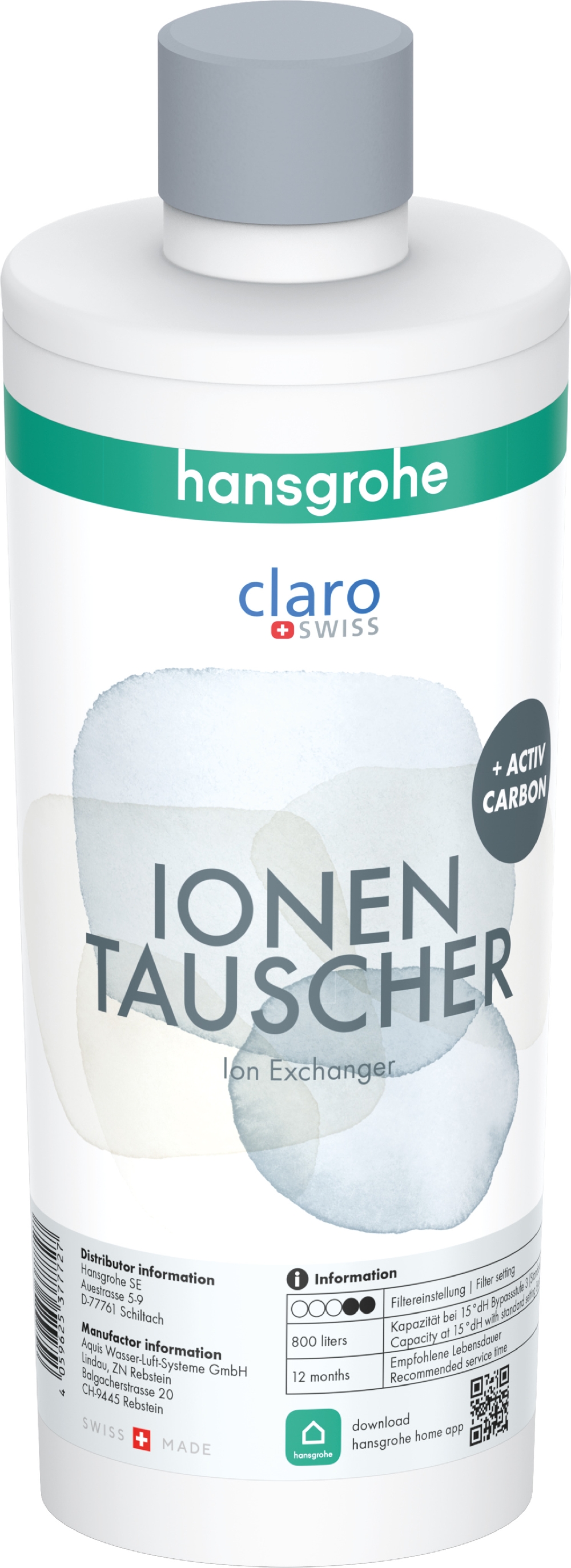 Hansgrohe Kohlenstofffilter 76815000