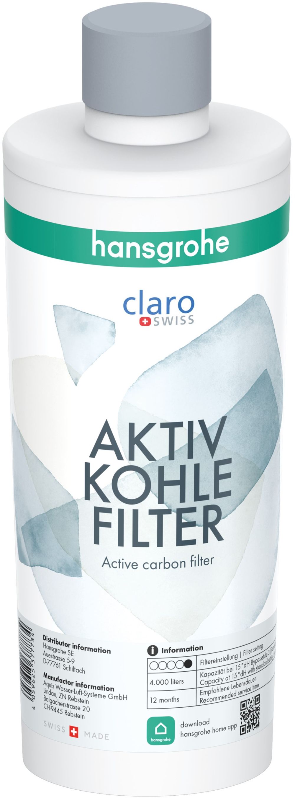 Hansgrohe Kohlenstofffilter 76814000