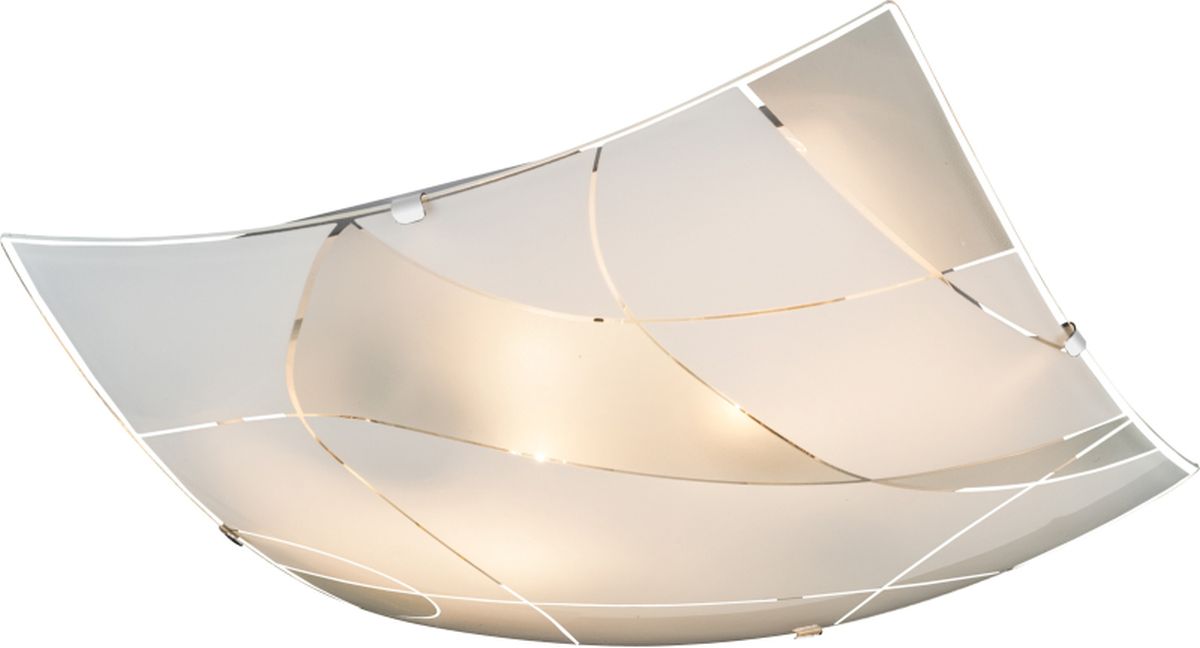 Globo Lighting Paranja Decke 2x60 W weiß-satin 40403-2