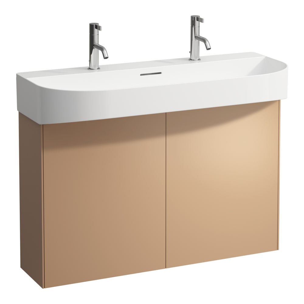 Laufen Sonar Kabinett 97.5x24x60 cm Unterschrank stehend kupfer H4054840340411