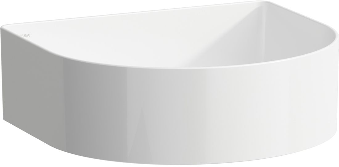 Laufen Sonar Waschbecken 41x36.5 cm halbrund Aufsatzwaschbecken weiß H8123427571121
