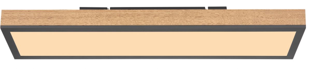 Globo Lighting Doro Deckenlampe 1x18 W weiß-holz-graphit 416080WD