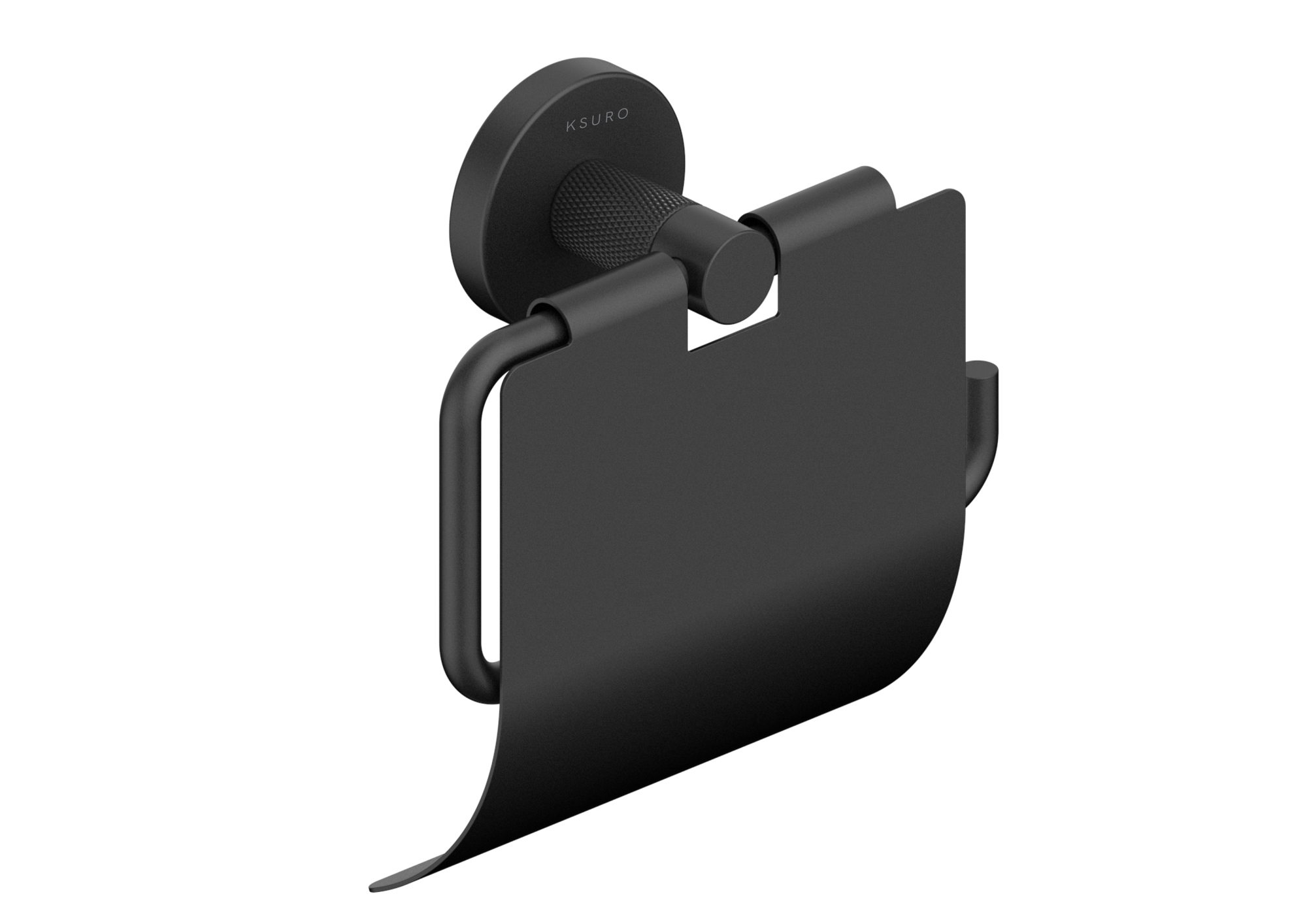 Ksuro 01 Klopapierhalterung schwarz 41001030