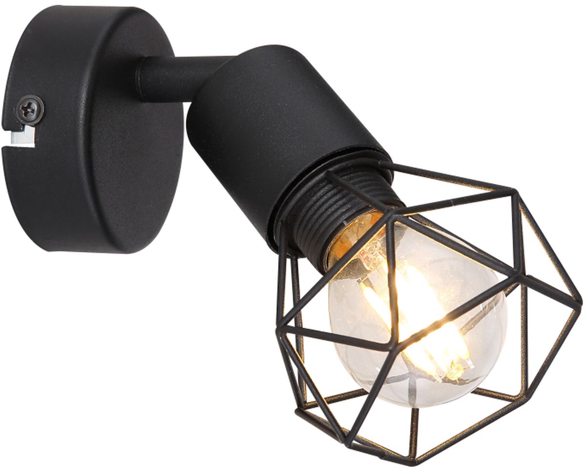 Globo Lighting Xara I Leuchter 1x40 W schwarz 54802S-1