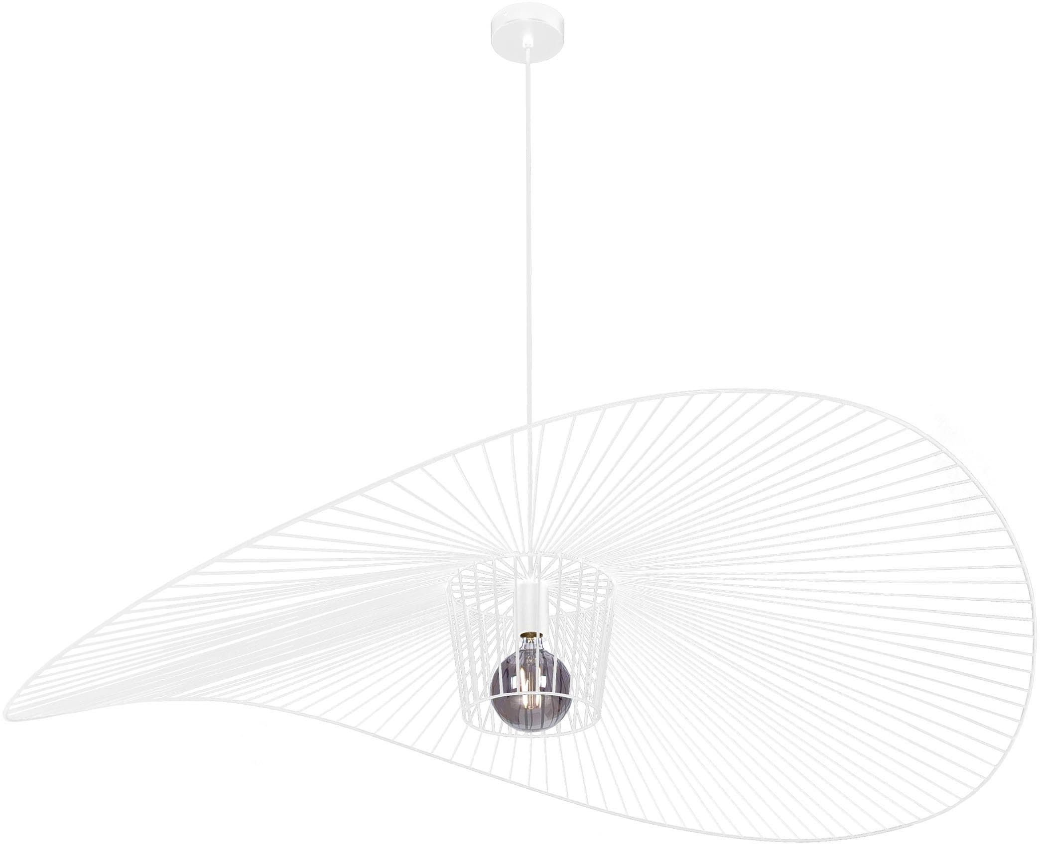 Kaja Kapelusz Pendelleuchte 1x60 W weiß KP-21BIAŁY