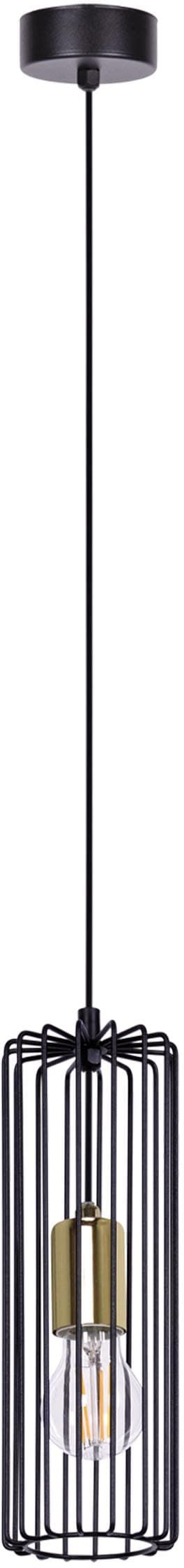 Kaja Gabia Pendelleuchte 1x60 W schwarz K-4935