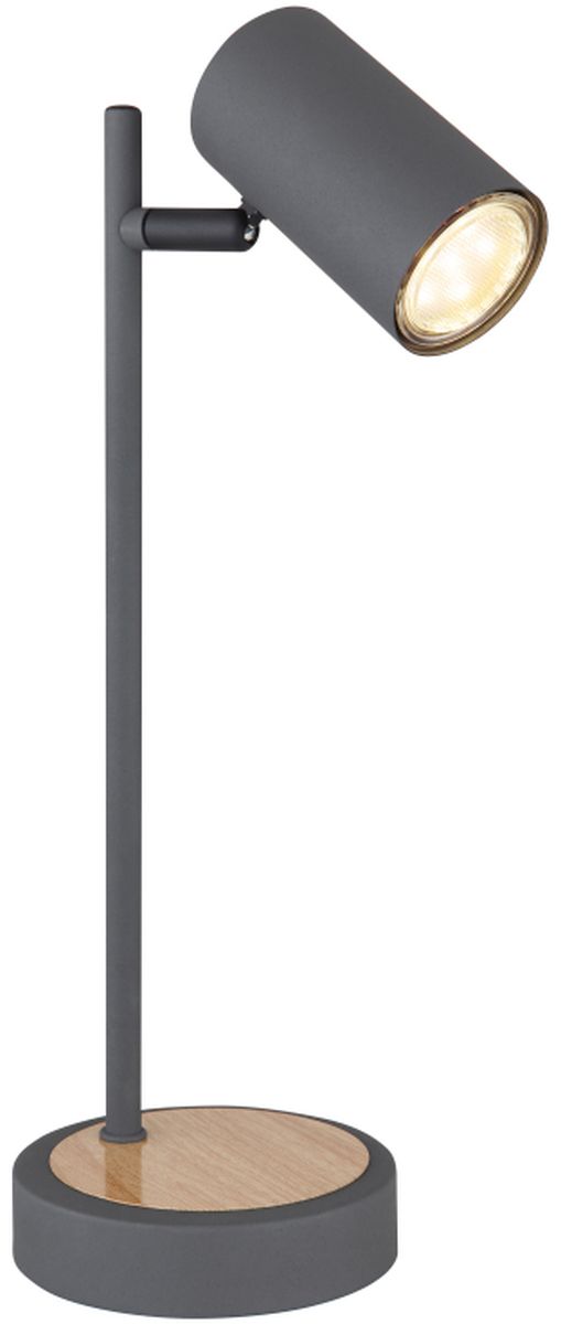 Globo Lighting Robby Tischlampe 1x5 W holz-graphit 57910TG