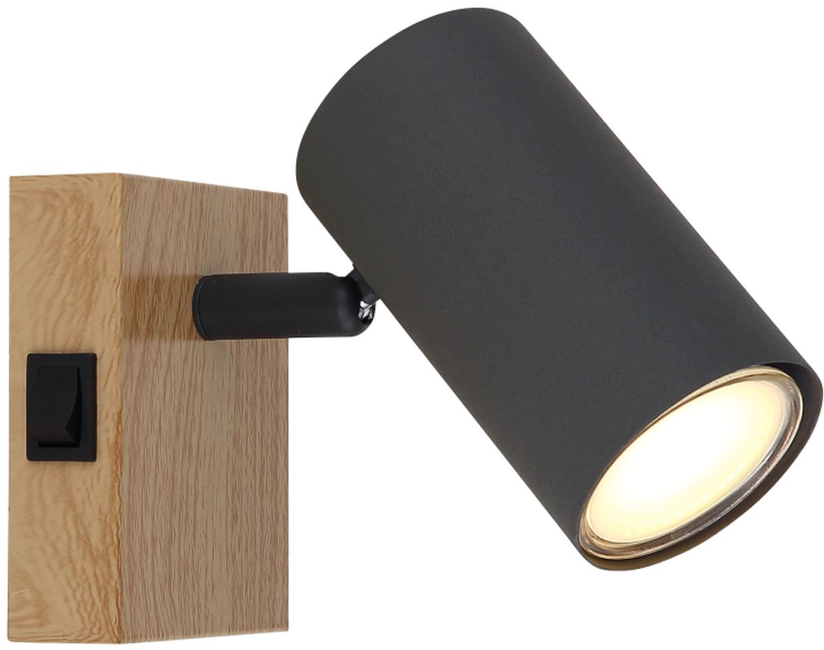 Globo Lighting Robby Leuchter 1x25 W holz-graphit 57911-1G