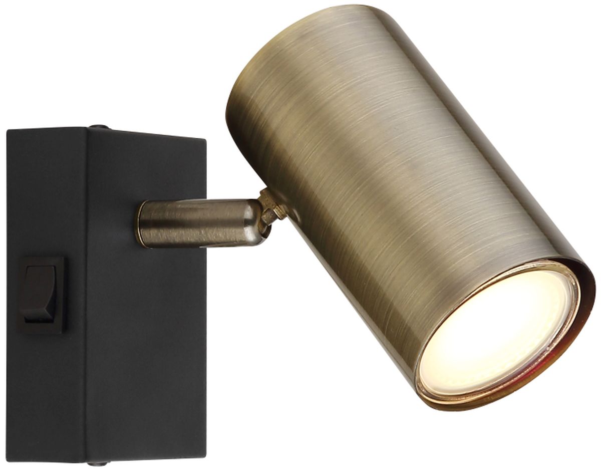 Globo Lighting Robby Leuchter 1x25 W schwarz-messing 57911-1M