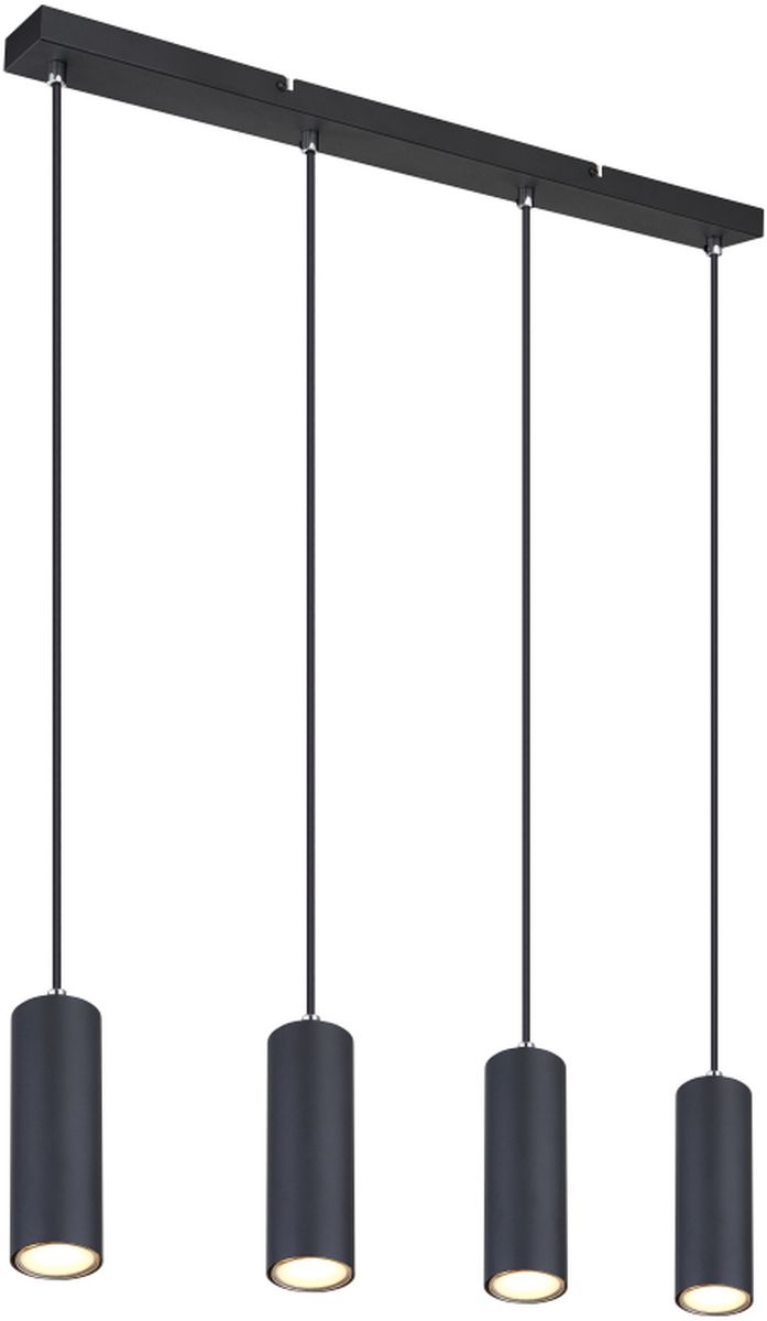 Globo Lighting Robby Pendelleuchte 4x35 W schwarz 57911-4HB