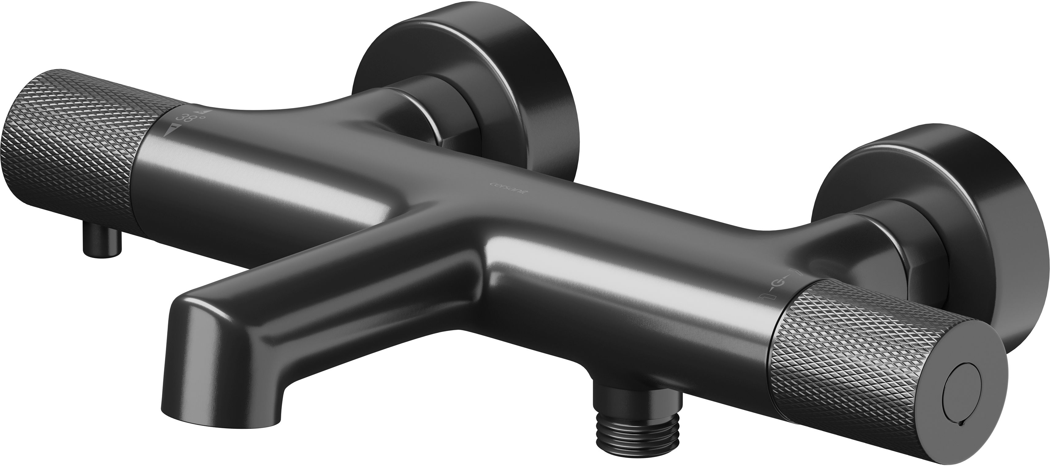 Cersanit Zen badewannen- und duscharmatur Wand mit Thermostat || S951-569