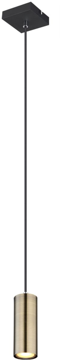 Globo Lighting Robby Pendelleuchte 1x35 W schwarz-messing 57911HM