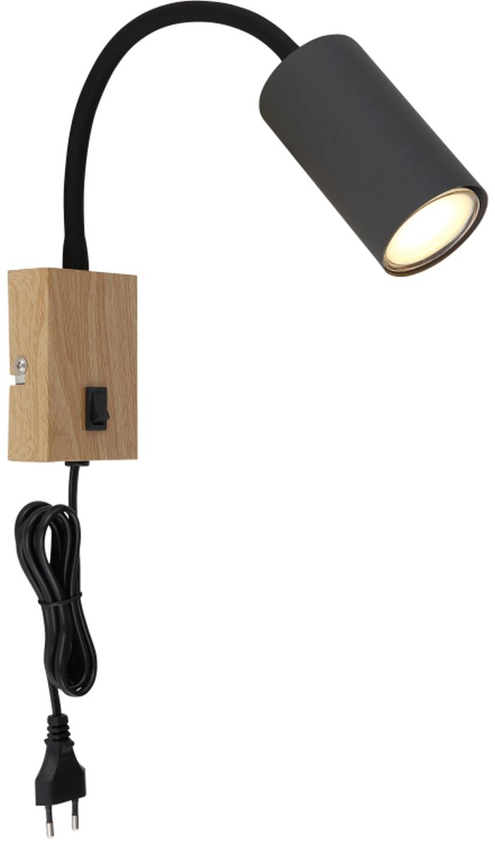 Globo Lighting Robby Leuchter 1x25 W holz-graphit 57911WG