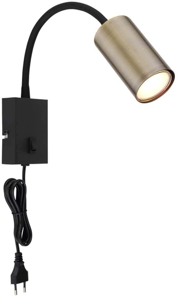 Globo Lighting Robby Leuchter 1x25 W schwarz-messing 57911WM