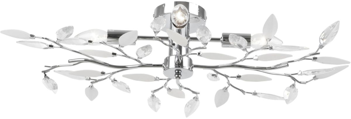 Globo Lighting Vida Deckenlampe 4x40 W chrom-kristall 63160-4