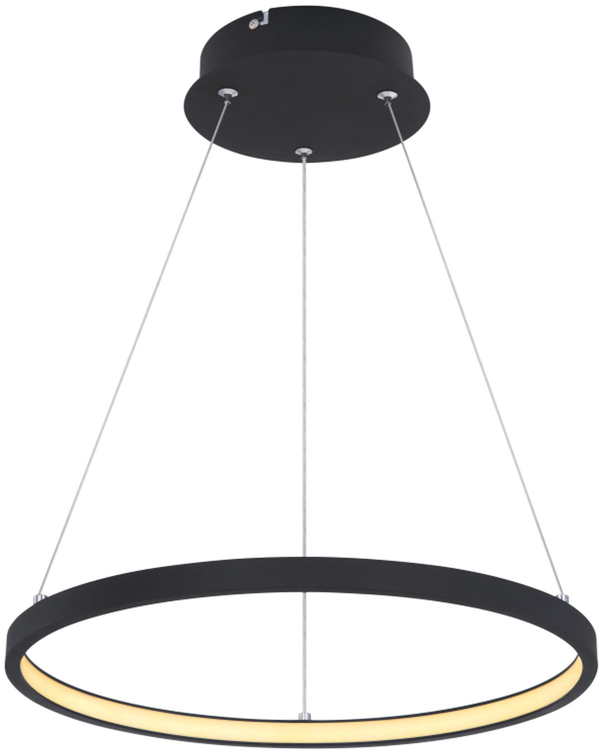 Globo Lighting Ralph Pendelleuchte 1x19 W schwarz-opal 67192-19B
