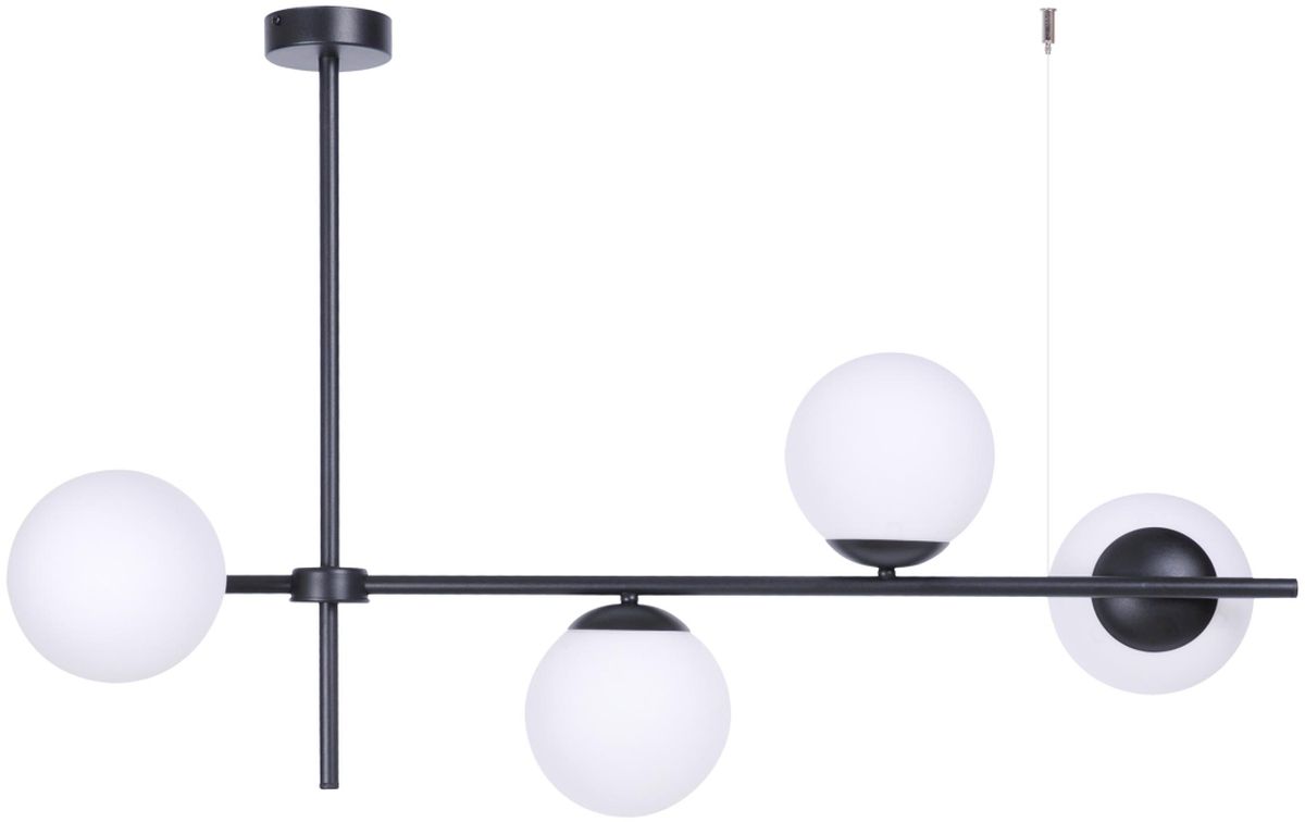 Kaja Vuelta Deckenlampe 4x40 W weiß-schwarz K-4736