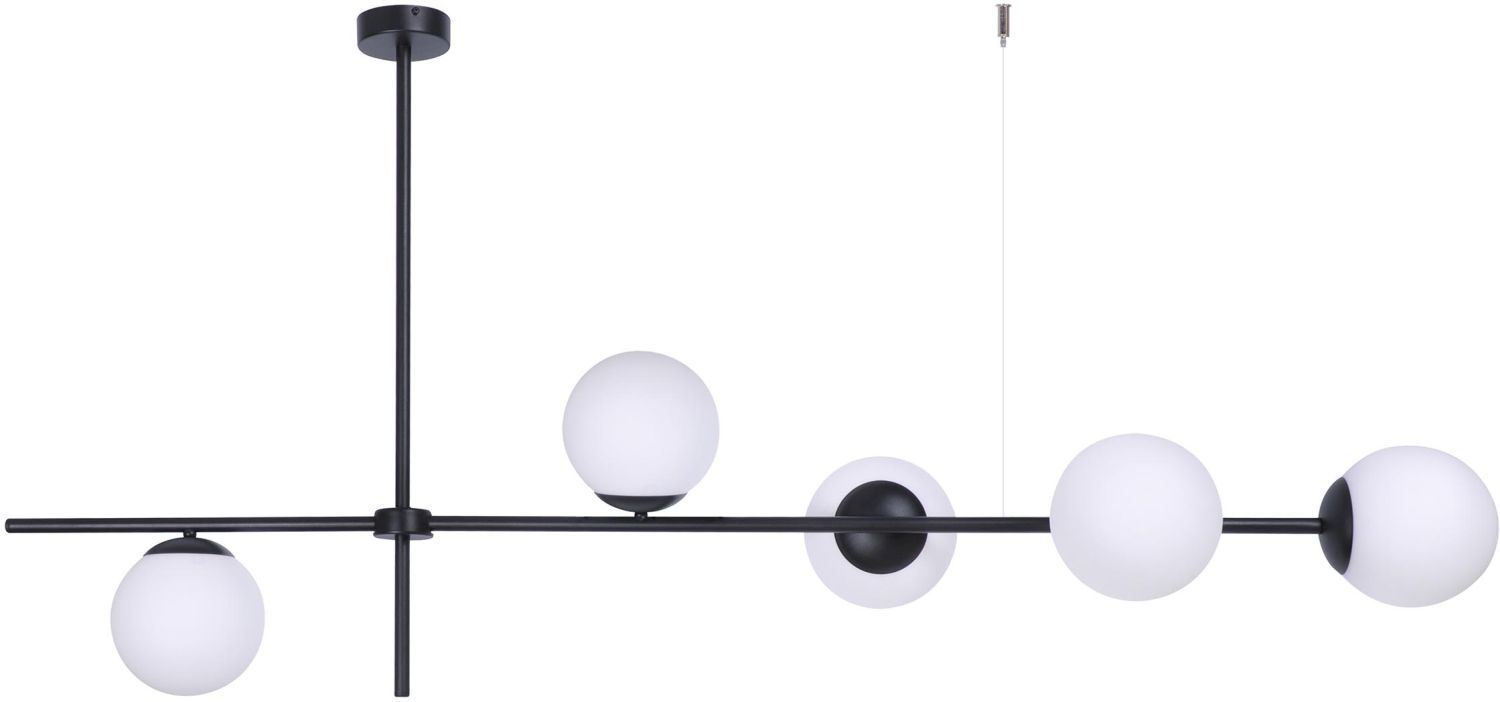 Kaja Vuelta Pendelleuchte 5x40 W weiß-schwarz K-4738