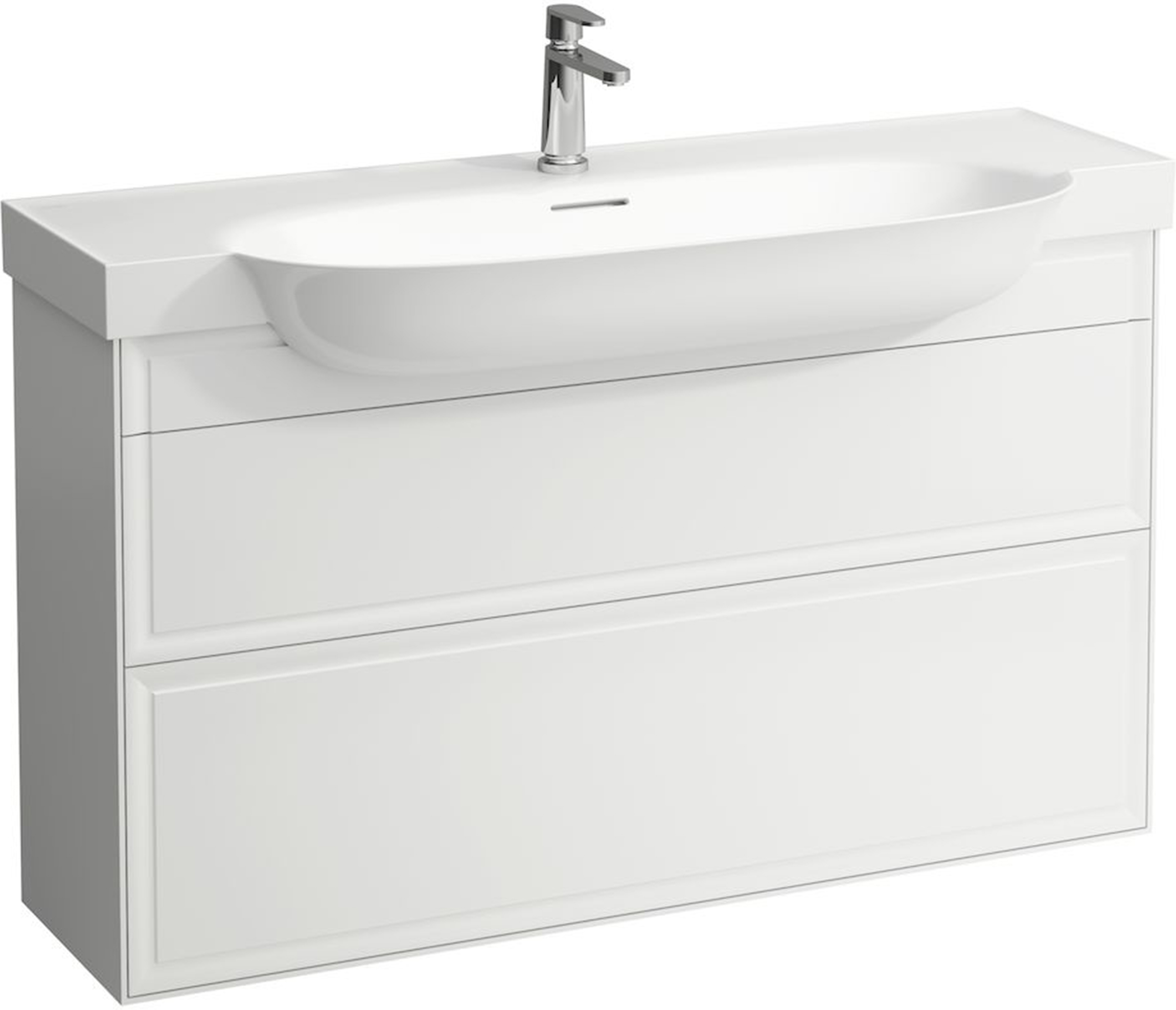 Laufen The New Classic Unterschrank 117.7x31.6x67.7 cm Unterschrank hängend weiß H4060520856311