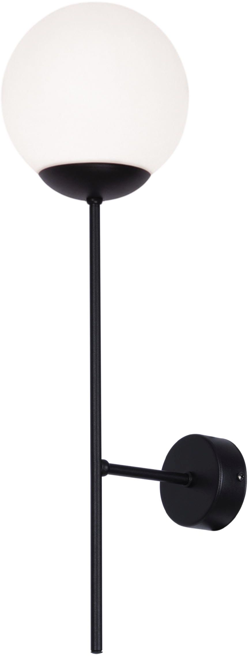 Kaja Savoy Leuchter 1x40 W weiß-schwarz K-4926