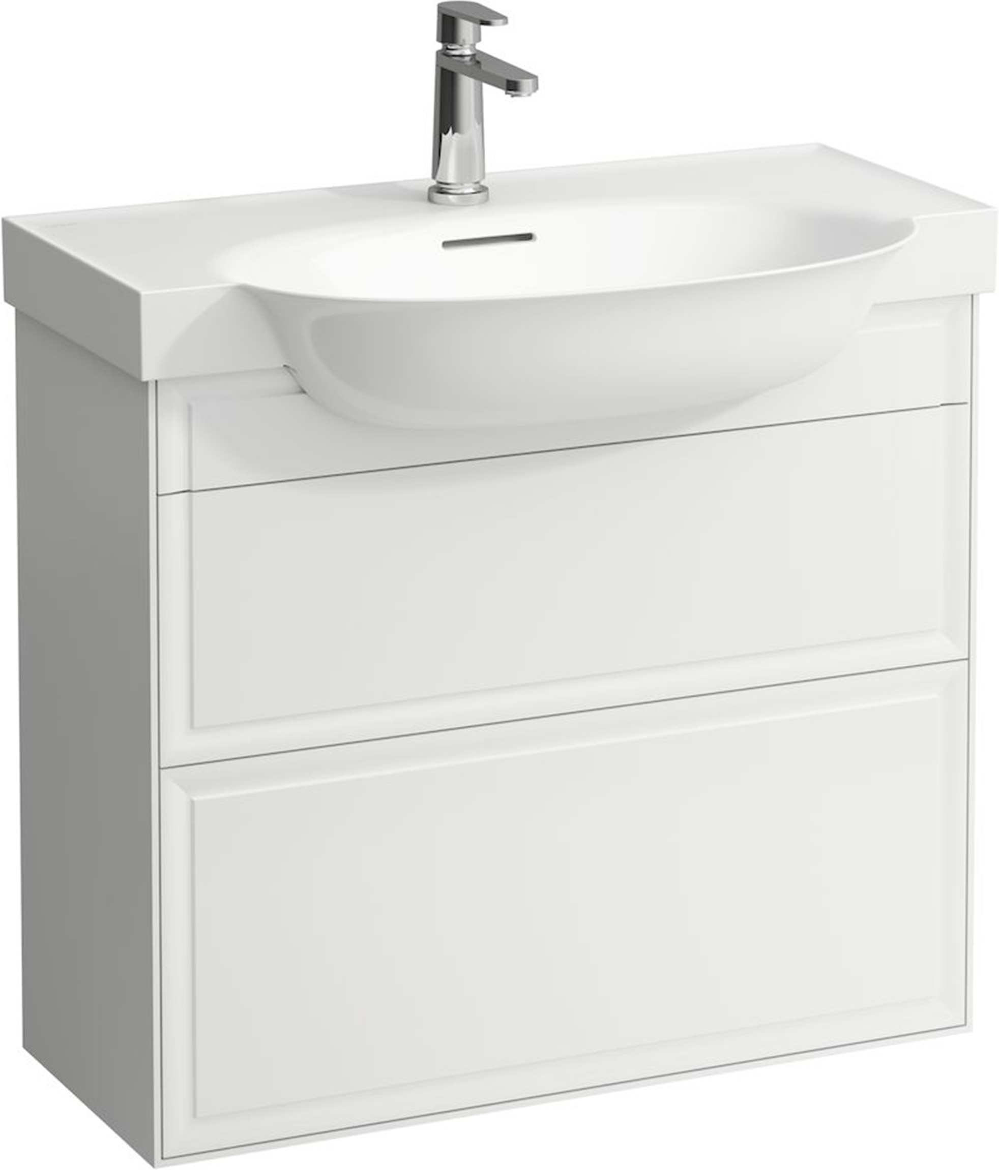 Laufen The New Classic Unterschrank 77.6x31.6x67.7 cm Unterschrank hängend weiß H4060420856311