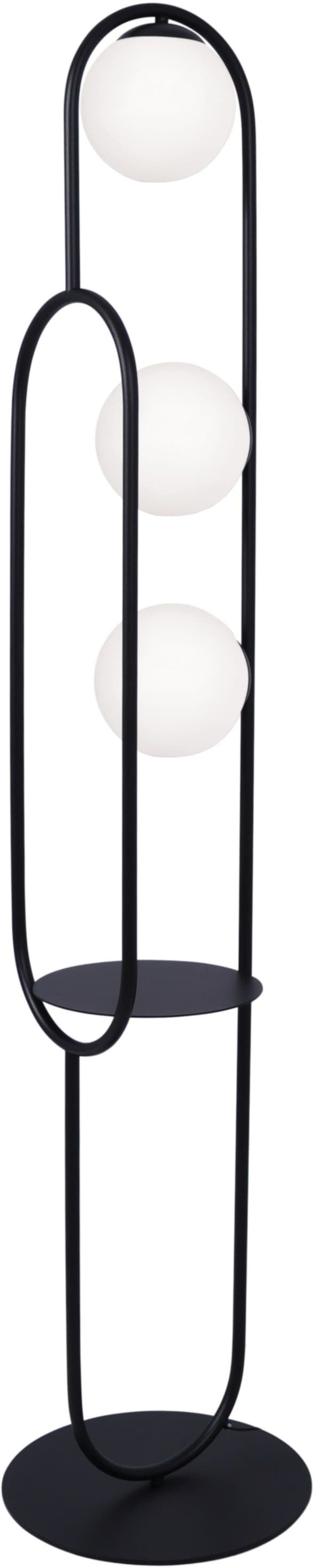 Kaja Finestra Stehlampe 3x40 W weiß-schwarz K-4963