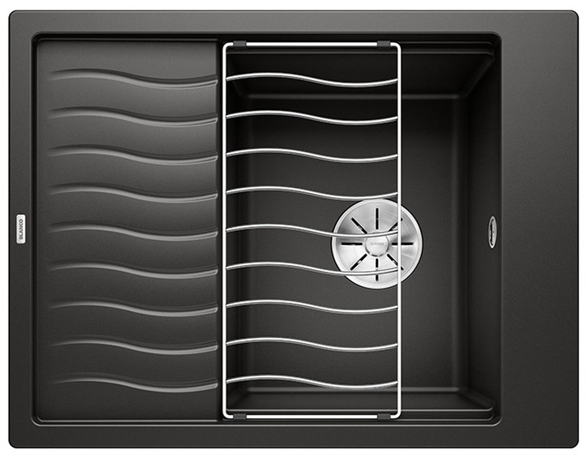 Blanco Elon 45 S Granitspüle 65x50 cm schwarz 525880