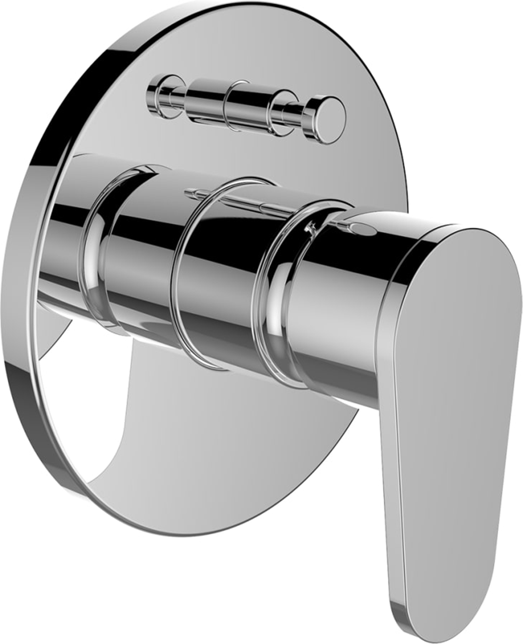 Laufen The New Classic Badewannen- und Duscharmatur Unterputz chrom HF900579100000