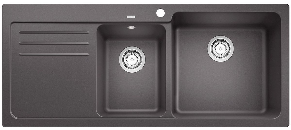 Blanco Naya 8 S Granitspüle 116x50 cm grau/graphit/onyx 525780