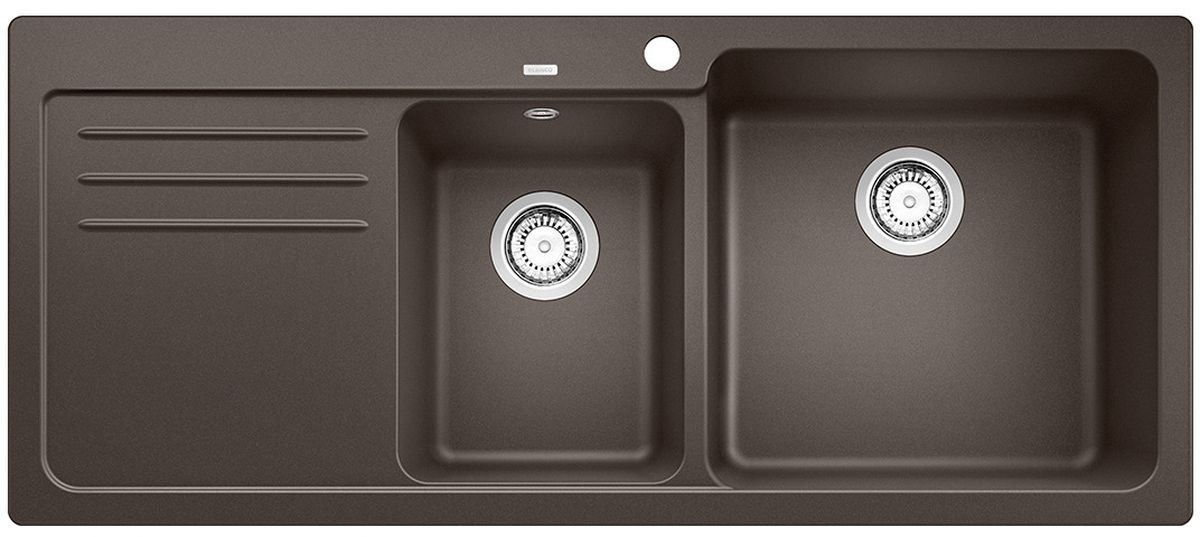 Blanco Naya 8 S Granitspüle 116x50 cm braun 525786