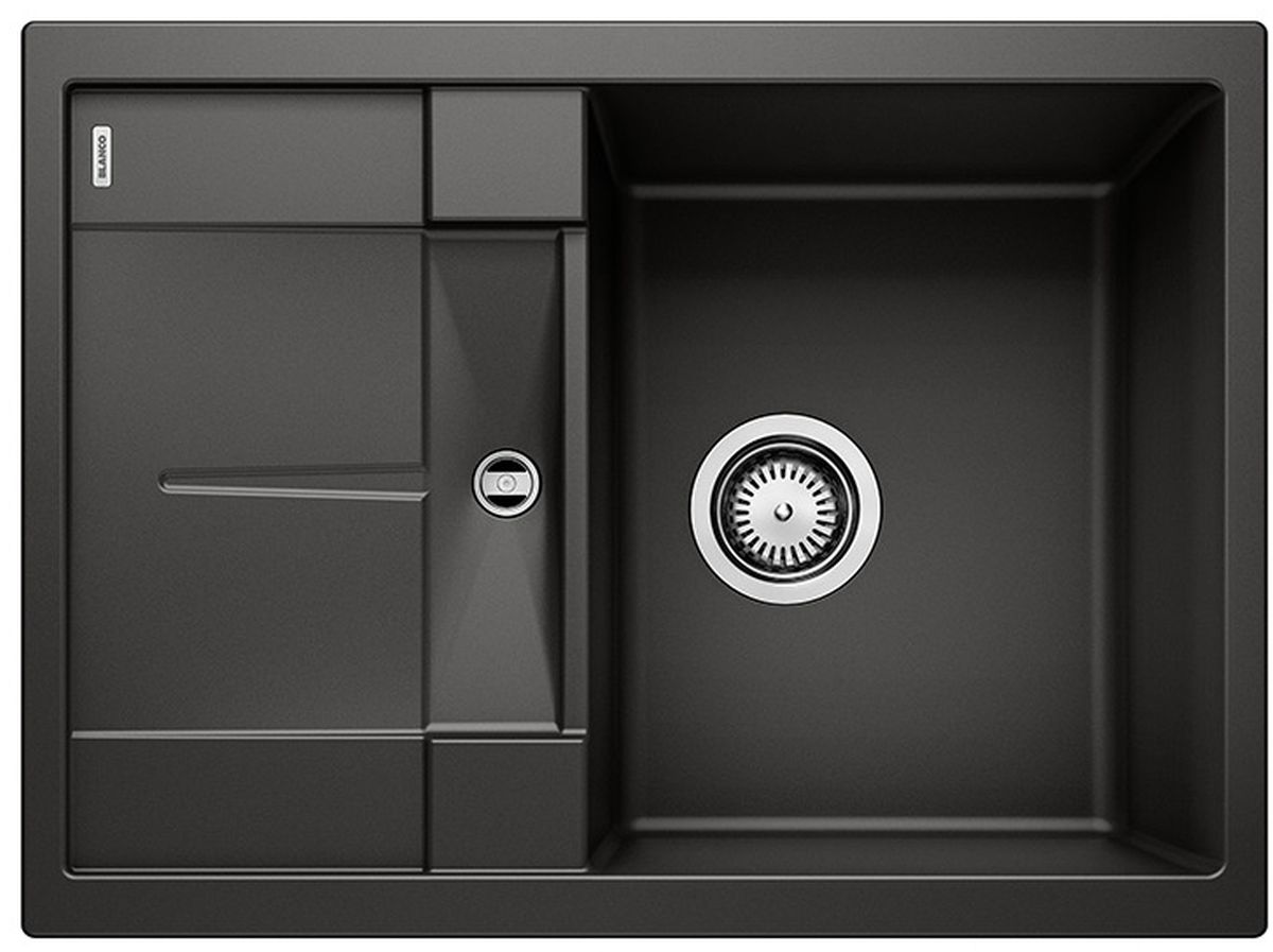 Blanco Metra 45 S Compact Granitspüle 68x50 cm schwarz 525912