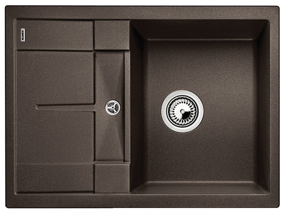 Blanco Metra 45 S Compact Granitspüle 68x50 cm braun 519570