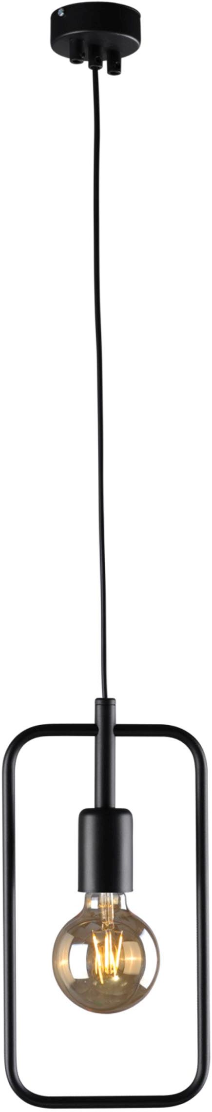 Kaja Geo Pendelleuchte 1x60 W schwarz K-3830