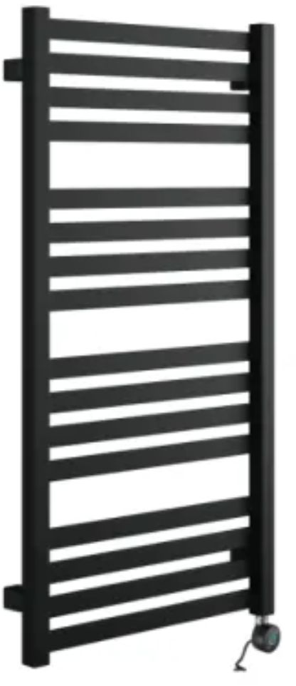 Excellent Horos Elektrischer Heizkörper 96x50 cm schwarz GREX.HO96.SET.BL