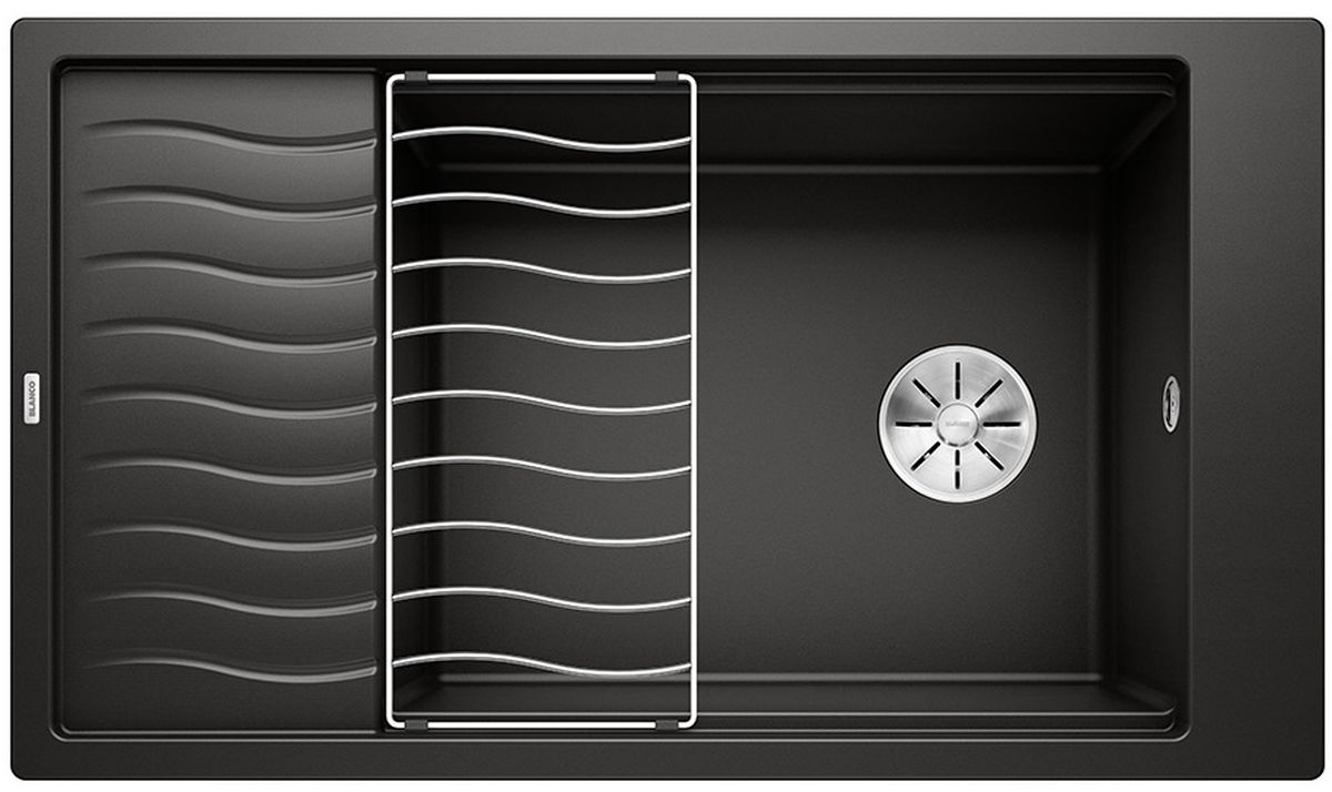 Blanco Elon XL 8 S Granitspüle 86x50 cm schwarz 525886