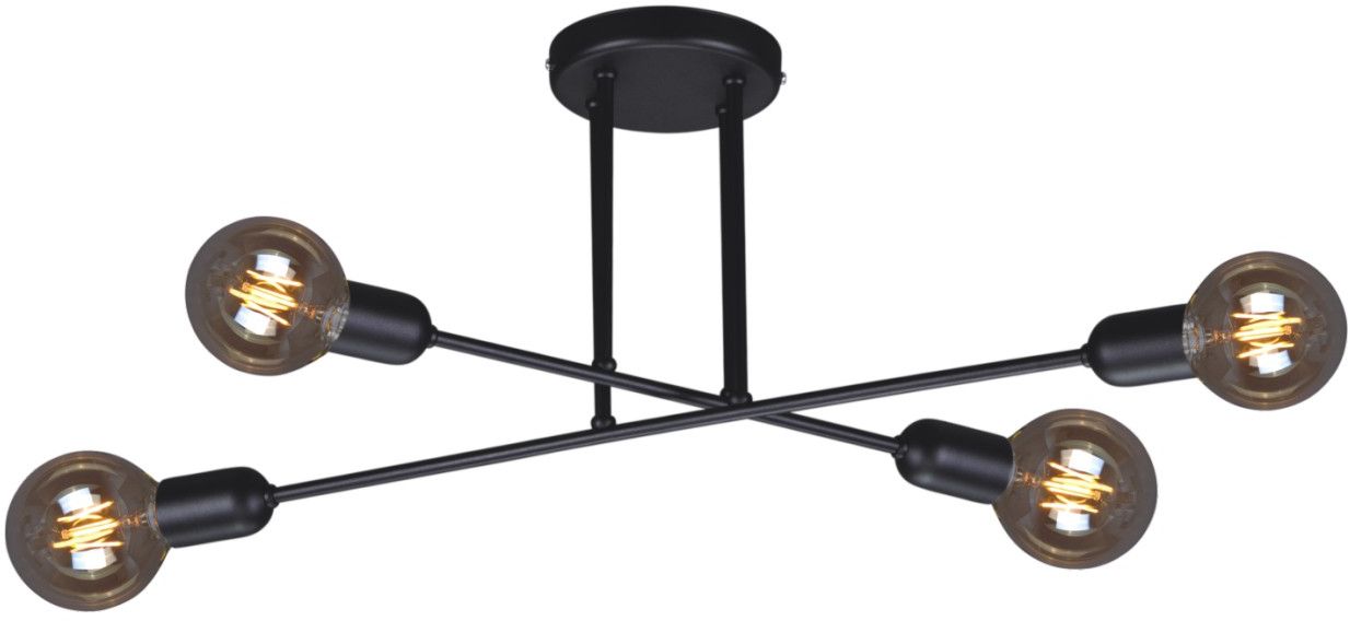 Kaja Sitya Black Pendelleuchte 4x60 W schwarz K-4382
