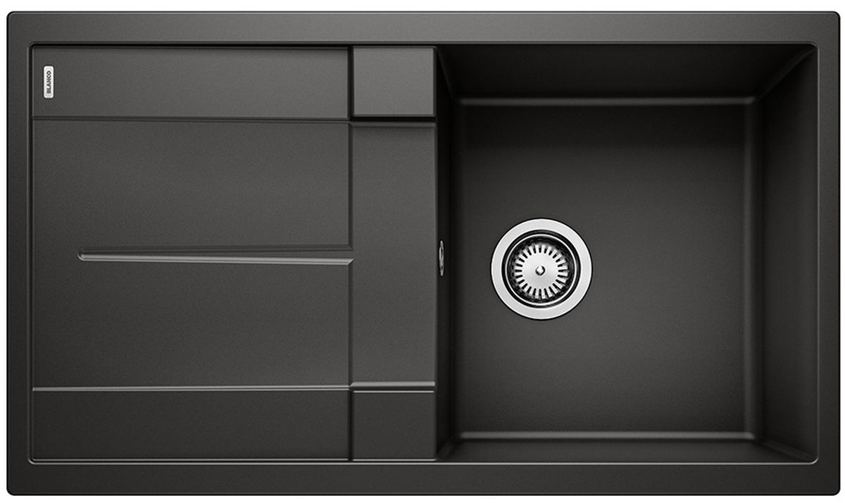 Blanco Metra 5 S Granitspüle 86x50 cm schwarz 525919