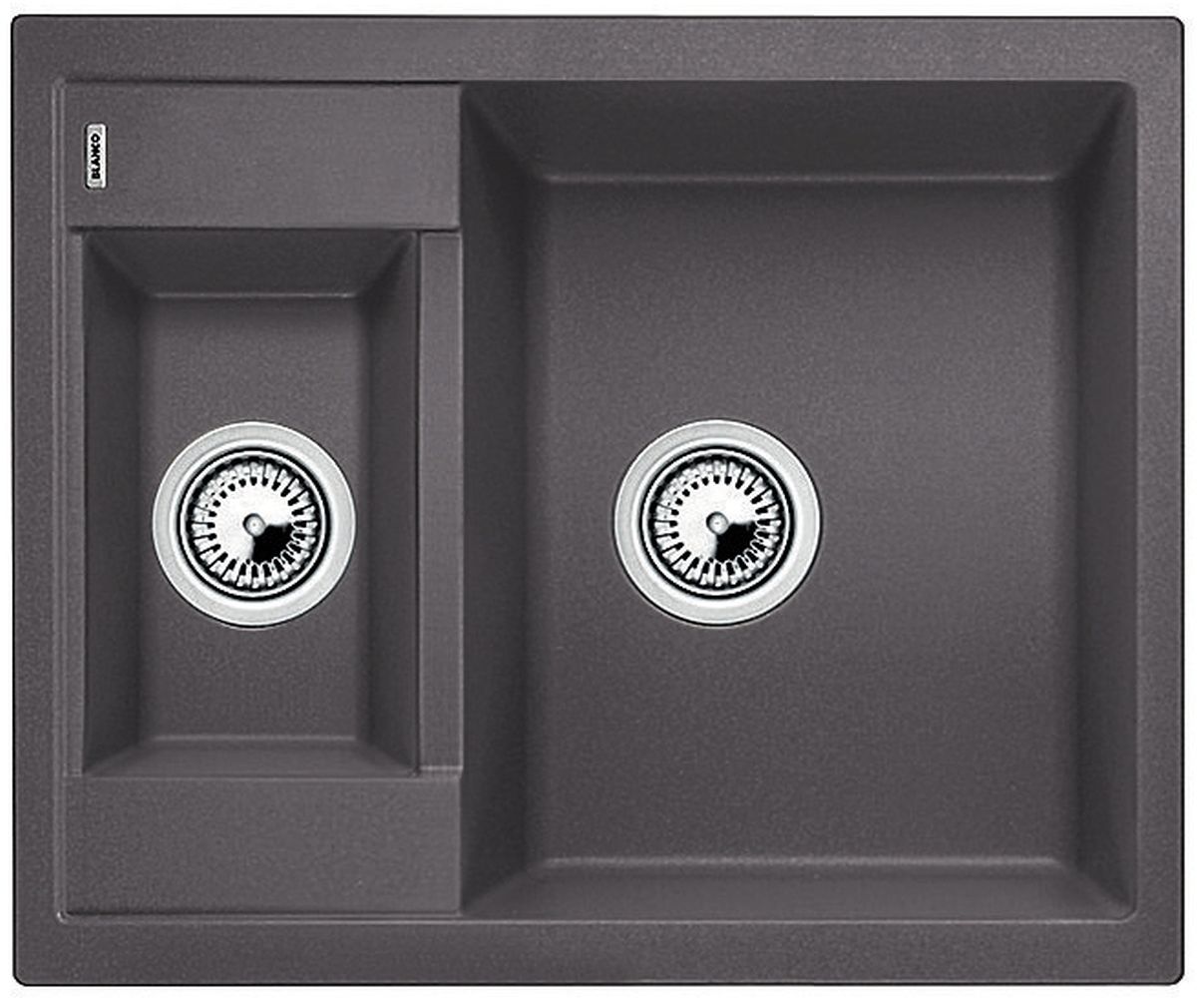 Blanco Metra 6 Granitspüle 61.5x50 cm grau/graphit/onyx 518875