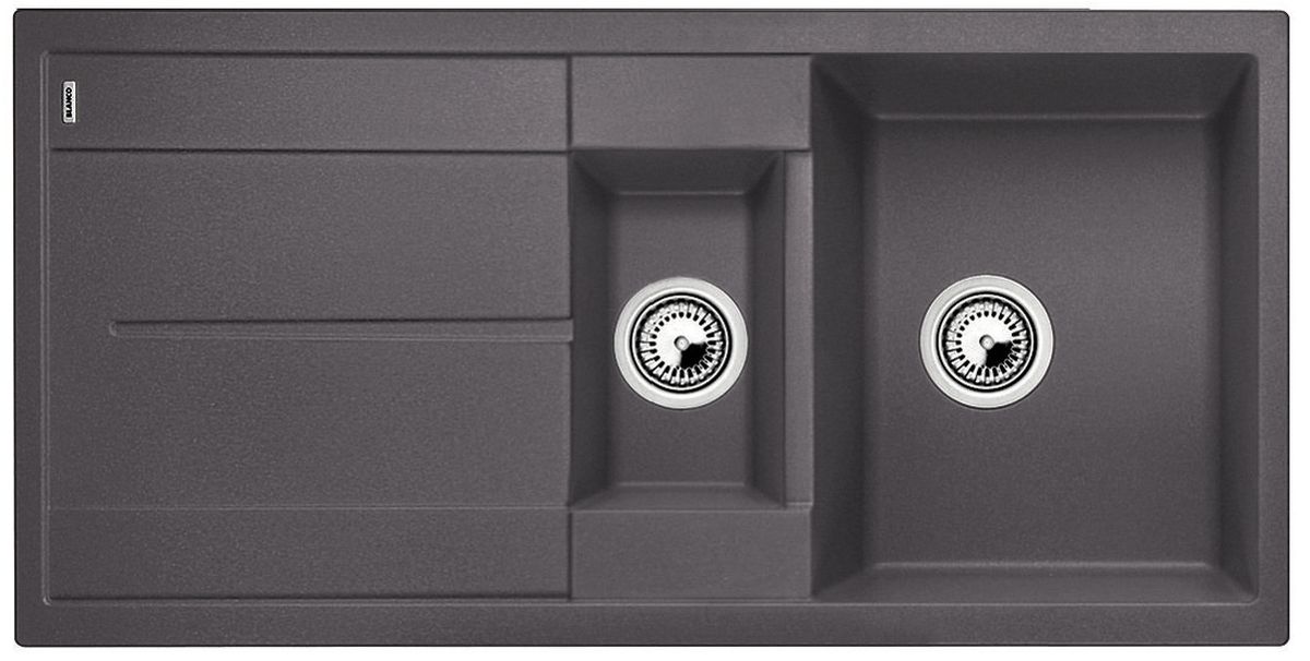 Blanco Metra 6 S Granitspüle 100x50 cm grau/graphit/onyx 518878