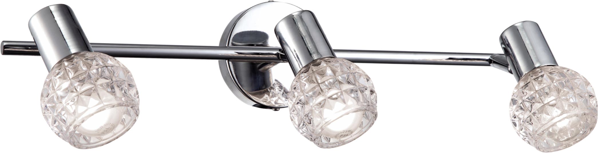 Kaja Alpina Deckenlampe 3x40 W chrom K-C9590B/3