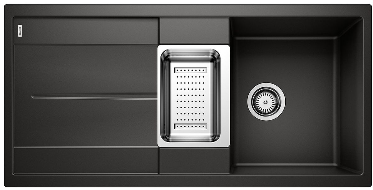 Blanco Metra 6 S Granitspüle 100x50 cm schwarz 525927