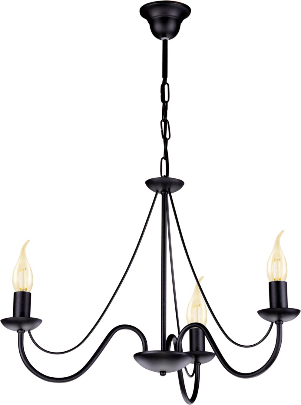 Kaja Bartez Pendelleuchte 3x40 W schwarz K-3990