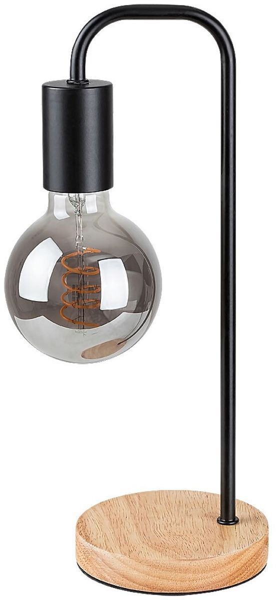 Rabalux Bruno Tischlampe 1x40 W schwarz-holz 2090