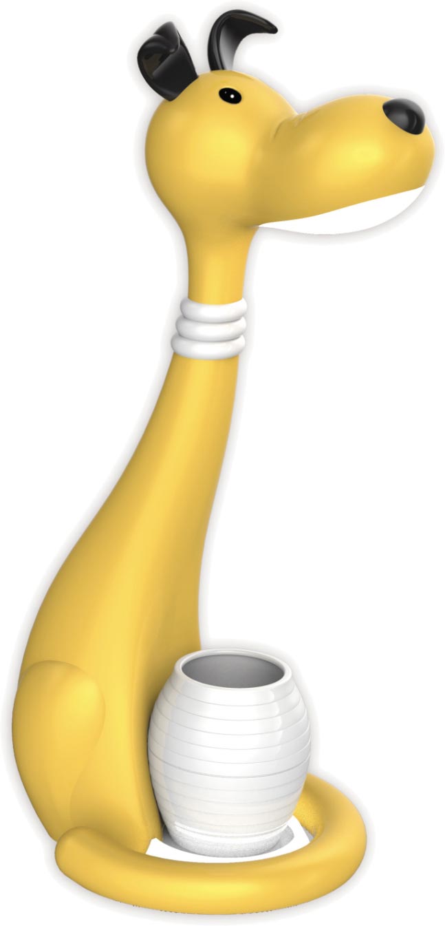 Kaja Piesek Tischlampe 1x6 W gelb K-BL1607ŻÓŁTY