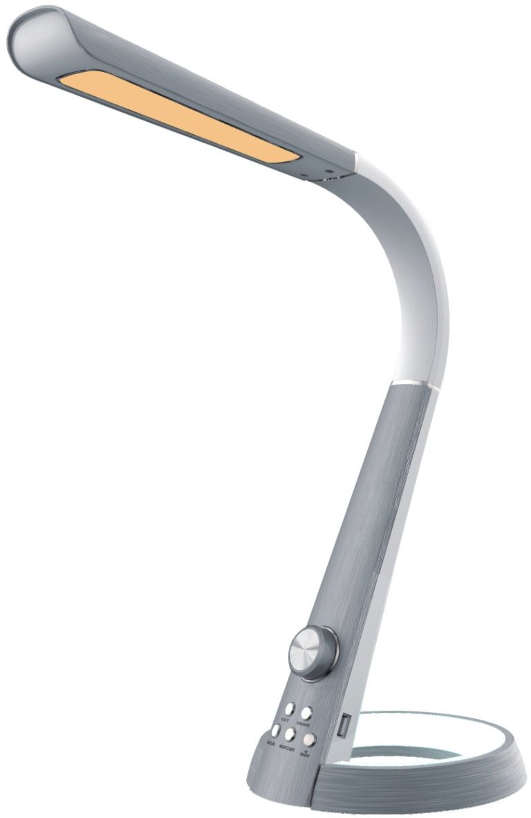 Kaja Berkane Tischlampe 1x8 W silber K-BL1063SREBRNY