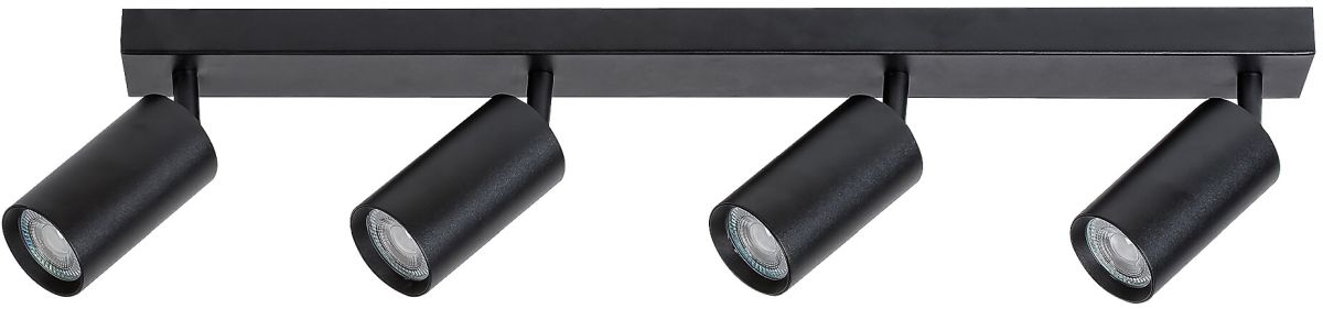 Rabalux Solo Deckenlampe 4x25 W schwarz 2086