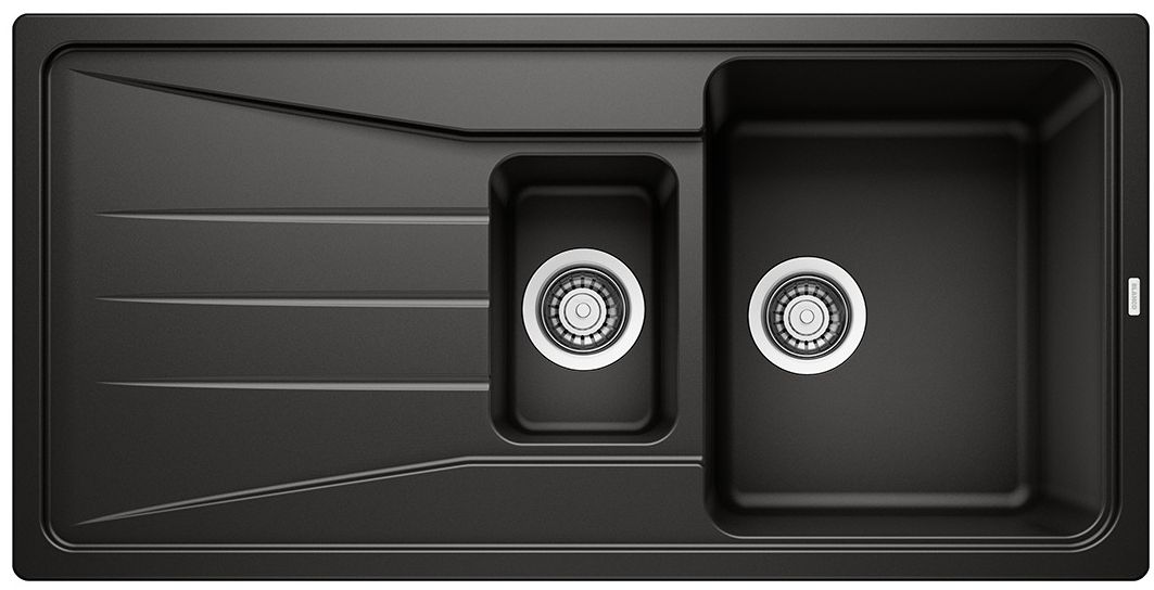Blanco Sona 6 S Granitspüle 100x50 cm schwarz 525975